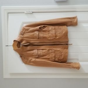 Ladies leather jacket